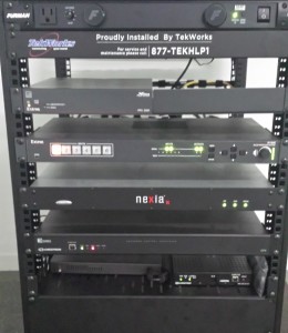 Conference room rack